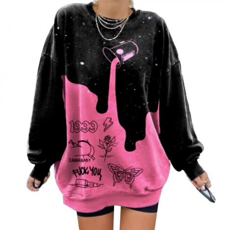Tie Dye Hoodies Women 2020 Autumn Casual Thin long Sleeve Women's Sweatshirt Hooded Pullover Tops Coat streetwear