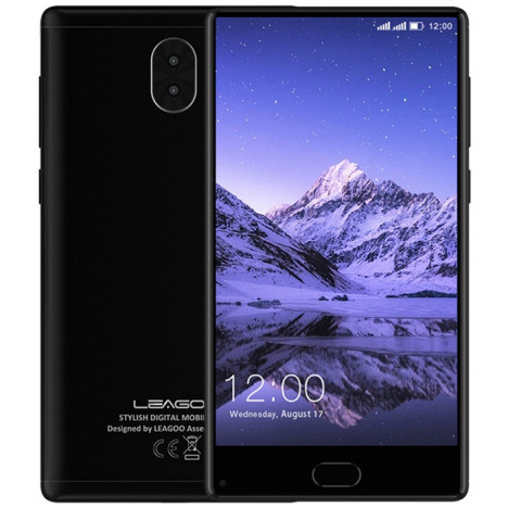 LEAGOO KIICAA MIX 4G Phablet Android 7.0 5.5 inch MTK6750T Octa Core 1.5GHz 3GB RAM 32GB ROM 13.0MP + 2.0MP Dual Rear Cameras Front Fingerprint Scanner BLACK