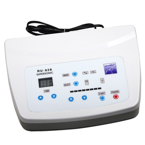 RU - 628 Skin Massager Therapy Ultrasonic Machine WHITE
