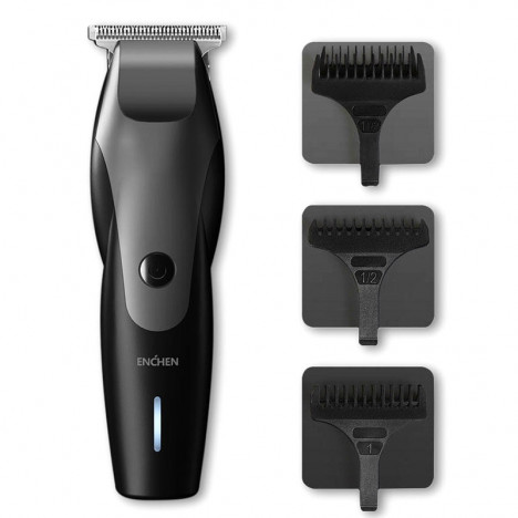 ENCHEN 10W High Power Hair Clipper Gradient Shape BLACK