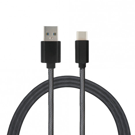 Minismile 3.4A Quick Charge Usb 3.1 Type-C To Usb 2.0 Charging Data Transfer Cable 100CM BLACK