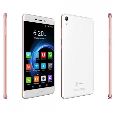 KENXINDA R6 5.2 inch Android 5.1 4G Smartphone MTK6753 Octa Core 1.3GHz 2GB RAM 16GB ROM Corning Gorilla Glass 3 Screen GPS Dual Cameras WiFi ROSE GOLD
