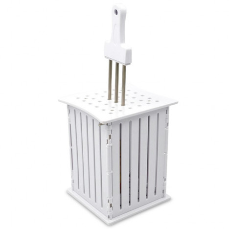 Creative 36 Holes Kebab Maker Box Baking Tool WHITE