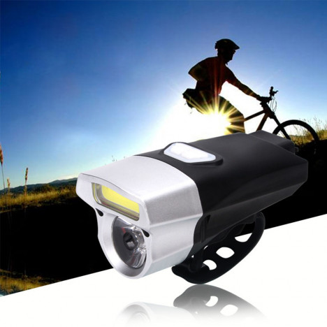 Bicycle Cycling Headlignt 350 Lumen Bike Front Lights Night Riding MTB Road Bike Lamp USB Floodlight