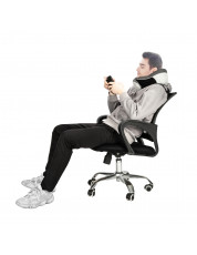 Functional Neck Pillow SN-FC583 Hook and Loop Fastener Grey