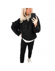 2Piece Women's Tracksuit Oversized Hoodie And Pants Autumn Winter Solid Outfits Casual Sport Suit Two Piece Set Women