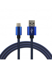 JOFLO USB 3.1 USB Type-C Cable Fast Charger Sync Data Cord 1M DARK BLUE