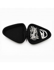 New Headphone Case Hard Protective Travel Carrying Case for Headset Earbuds Earphone Keep Headsets Away BLACK