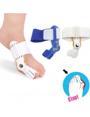 2Pcs Toe Protector Feet Care Pedicure Tool Bunion Hallux Valgus Corrector Orthopedic Supplies Big Toe Splint Straightener