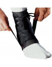 1pcs Ankle Brace Stabilizer Lace Up Adjustable Support Stirrup Compression Ankle Wrap Protector for Injury Sprain Men Women Gym