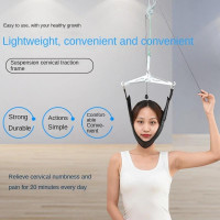Cervical Traction Belt Neck Stretcher Band Vertebrae Recovery Health Care Neck Stretch Fixing Straps for Adult Children Kids