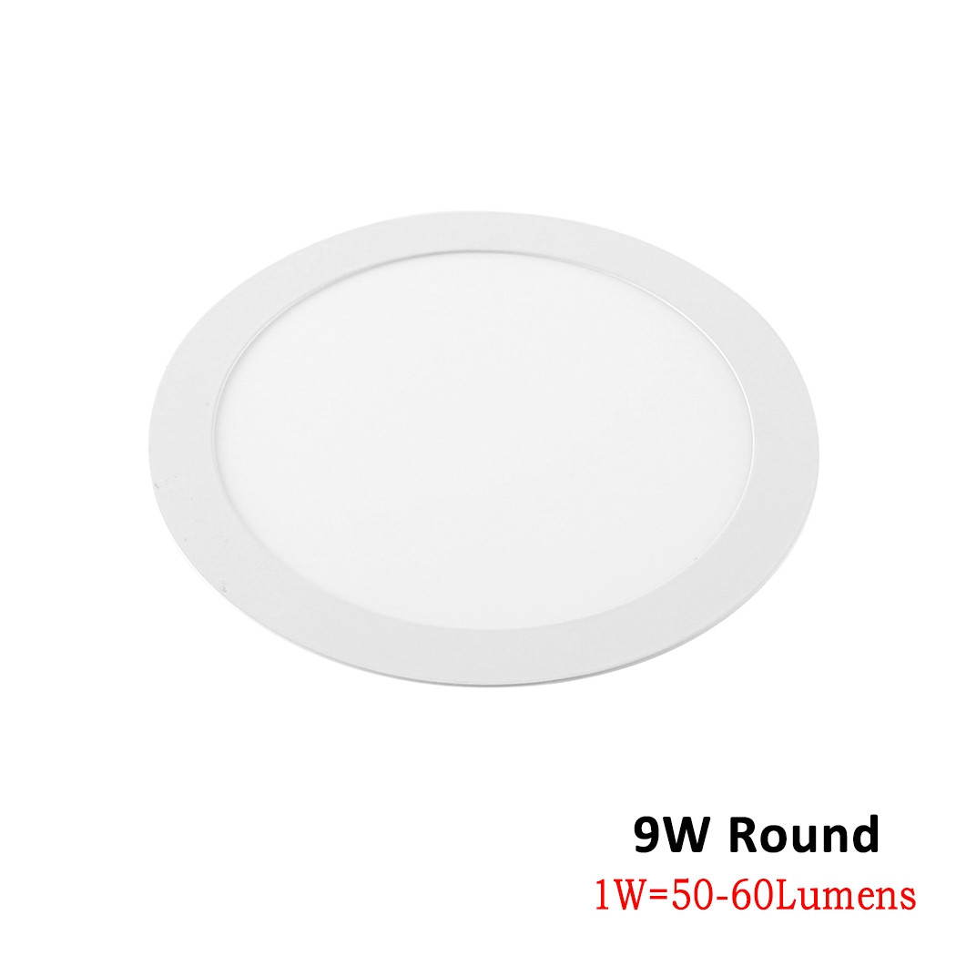 Round concealed panel light high luminous efficiency lamp bead wide pressure WHITE