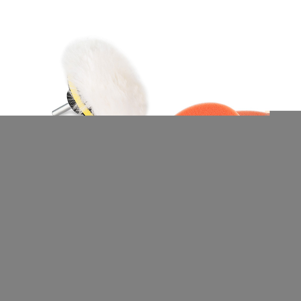 6 PCS Car Beauty Waxed and Polished Sponge Suit MULTI