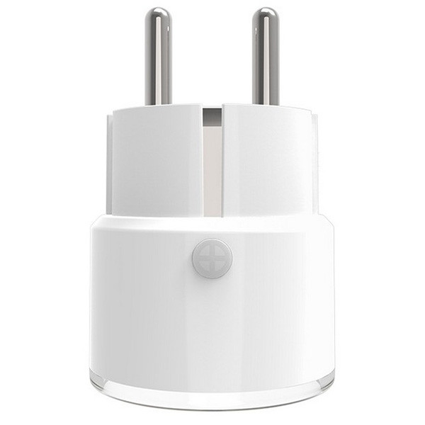 10A 2000W Smart WiFi EU Socket Energy Monitoring Plug MILK WHITE