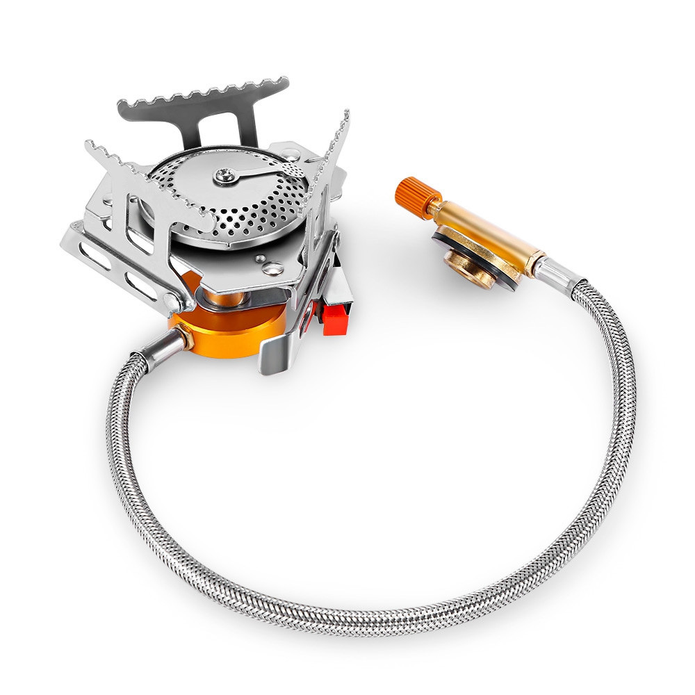 GR - 8 Outlife Camping Gas Burner Split Type Stove Head SILVER WHITE