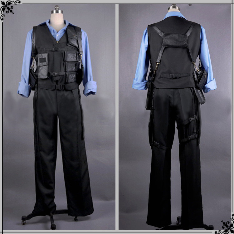 Resident Evil 6 LEON Cosplay Costume LEON S KENNEDY