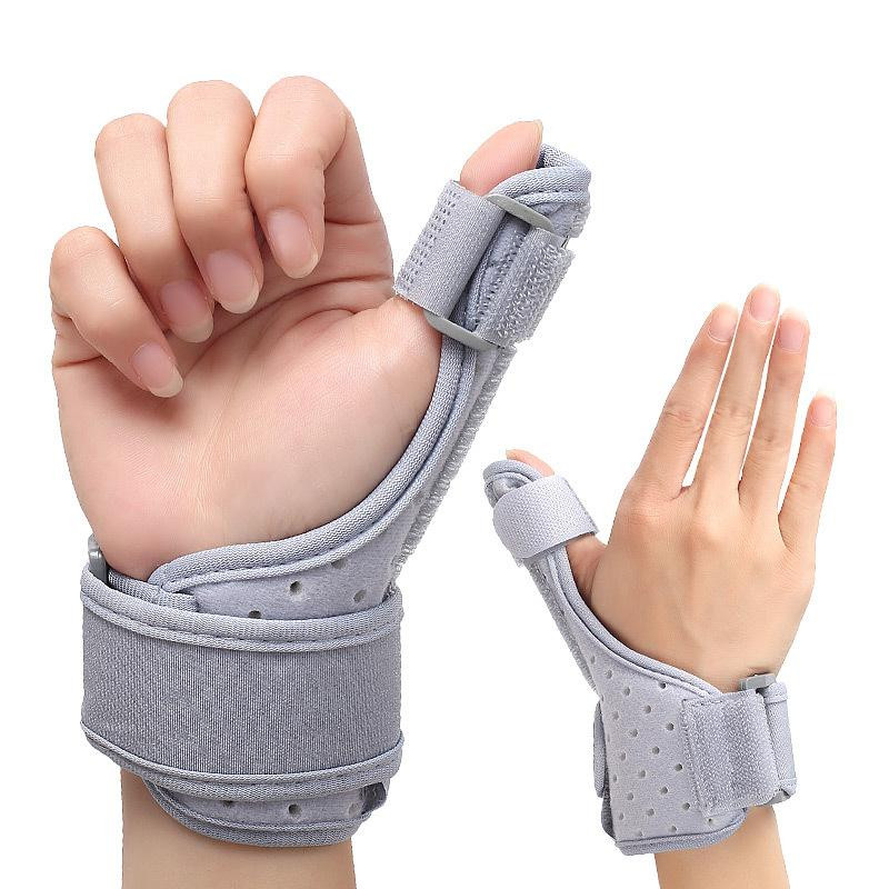 1pc Thumb Brace Thumb Splint Adjustable Pain Relief Fixed Comfortable Thumb Belt Band Support Corrector Pads Men Women Patients
