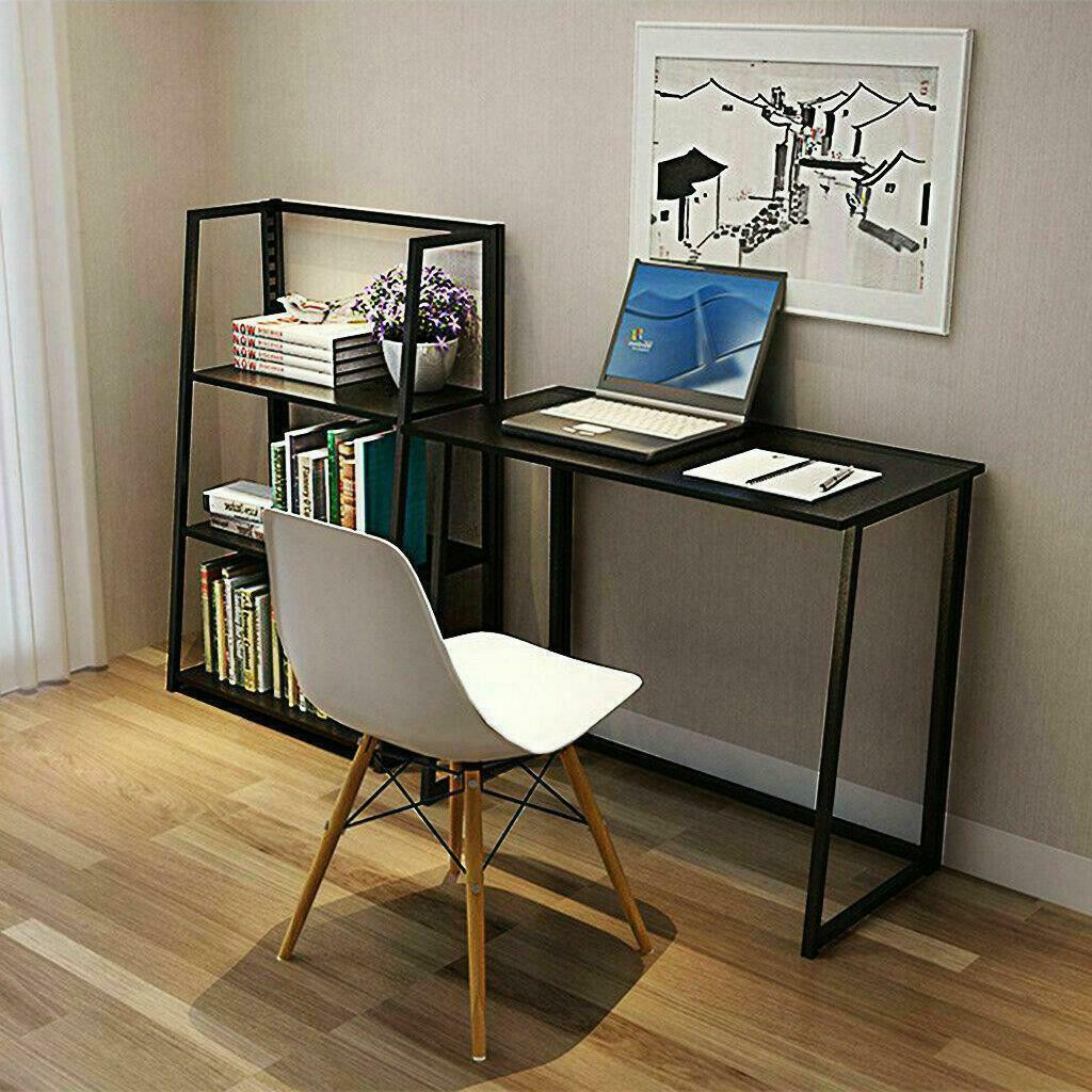 Folding Computer Desk Laptop Desktop Study Writing Dining Table Home Office