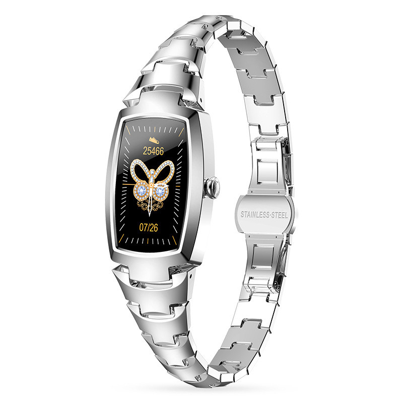 Smart Watch for Women, Waterproof Fitness Tracker with Blood Pressure Heart Rate Blood Oxygen Sleep Monitor Message Notification Sport Pedometer, Smartwatch Bracelet for iOS Android Phones