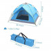 3-4 Person Outdoor Camping Waterproof Automatic Instant Pop Up Tent Picnic Blue
