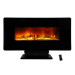 ZOKOP SF310-36A 36 inch 1400W Wall Hanging / Fireplace Colorful / Fake Wood / Heating Wire / with Small Remote Control Electronic / Black