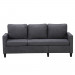 Double Chaise Longue Combination Sofa Dark Grey 