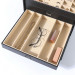 3-Storey Luxury Jewelry Box With MIRRO, Necklaces, Earrings, Sunglasses, Bracelets, Watches, Etc, Black