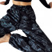 Women Vintage Harm Black Pants Harajuku Streetwear Dragon Print High Waist Long Trousers Gothic Casual Loose Female Pant