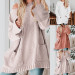 Autumn Winter Knitted O Neck Sweater Women Thick Long Oversized Sweaters Women Solid Cashmere Pullovers Korean Tops