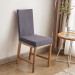 Stretch Removable Washable Chair Protector Cover Seat Slipcover for Dining Room(Silver Gray)