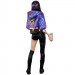 League of Legends lol akali purple regular costumes cosplay costumes