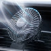 Car Fan 360 Degree Rotating Air Vent Conditioner Cooling Fan Auto Backseat Air Vent USB Cooling Fan Auto Mini USB Fan