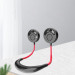 No Fan Blades USB Rechargeable 2000MAh Portable Hanging Neck Sports Fan Headphone Design Mini Cooler Wearable Neck Fans for Trav