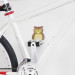3pcs/set Bike Bicycle Rack Cycling Pedal Padlock Holder Tire Wall Mount Bike Wall Support Storage Hanger Stand Bicycle Accessory