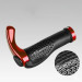 Bicycle Handlebar Grip Ergonomic Anti-Skid Lock-on Handle Cover Aluminum Alloy Rubber Grips MTB Bike Accessories