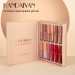 12Pcs/Box Matte Liquid Lipstick + High Shine Transparent Clear Lip Gloss Makeup Set Waterproof Long-Lasting Lipgloss Cosmetics