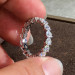 Fashion 925 Silver Rings for Women White Sapphire Wedding Jewelry Gift Sz 6-10