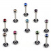 Lots 20 pcs Bulk Ball Lip Rings Labret Bars Stainless Steel Stud Body Piercing