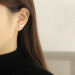 Fashion Star Stud Earrings for Women 925 Silver Earrings Jewelry A Pair/set