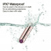 USB Rechargeable Mini Bullet Vibrator 10 Speed Waterproof Wireless Massager US