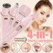 4 IN 1 Electric Women Hair Removal Epilator Body Facial Hair Removal Shaver Set