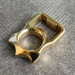Solid Brass EDC Finger Smash Survival Escape Pendant Knife Opener Bottle