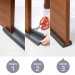 Self Adhesive Door Bottom Sealing Strip Guard Sealer Stopper Door Weatherstrip