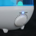 4L Double Nozzle Ultrasonic Humidifier With LED Aromatherapy Diffuser Air Mist