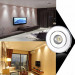 10x 1W Modern Chrome LED Recessed Ceiling Spotlight Downlights Kitchen Downlight